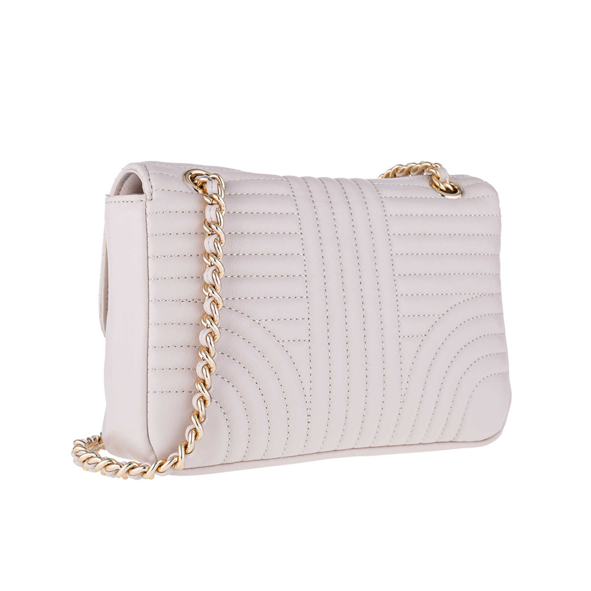 Papillon Shoulder Bag Beige- Women&rsquo;s bags - NOR-64759