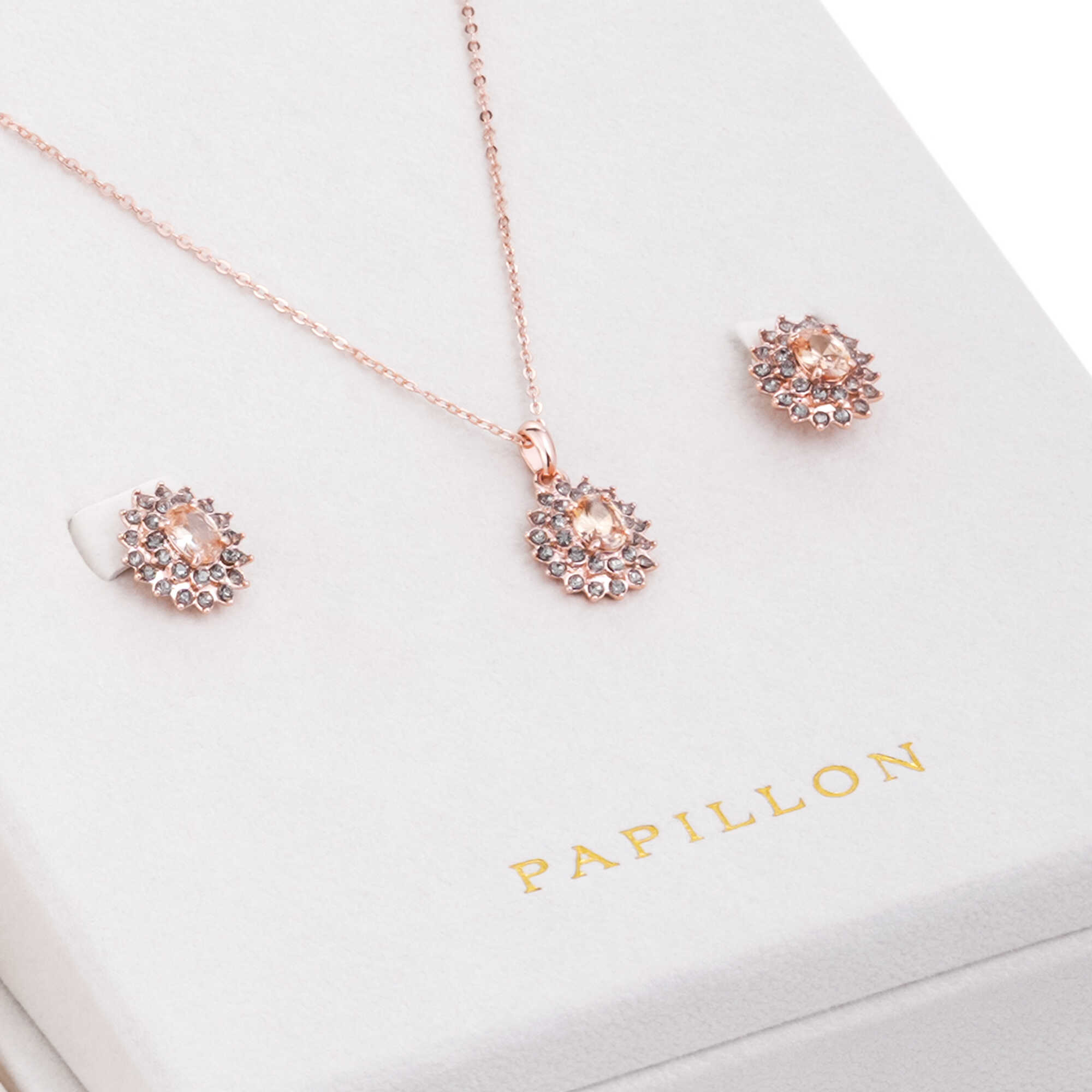 Papillon Accessories Gift Set Gold 6 Pieces