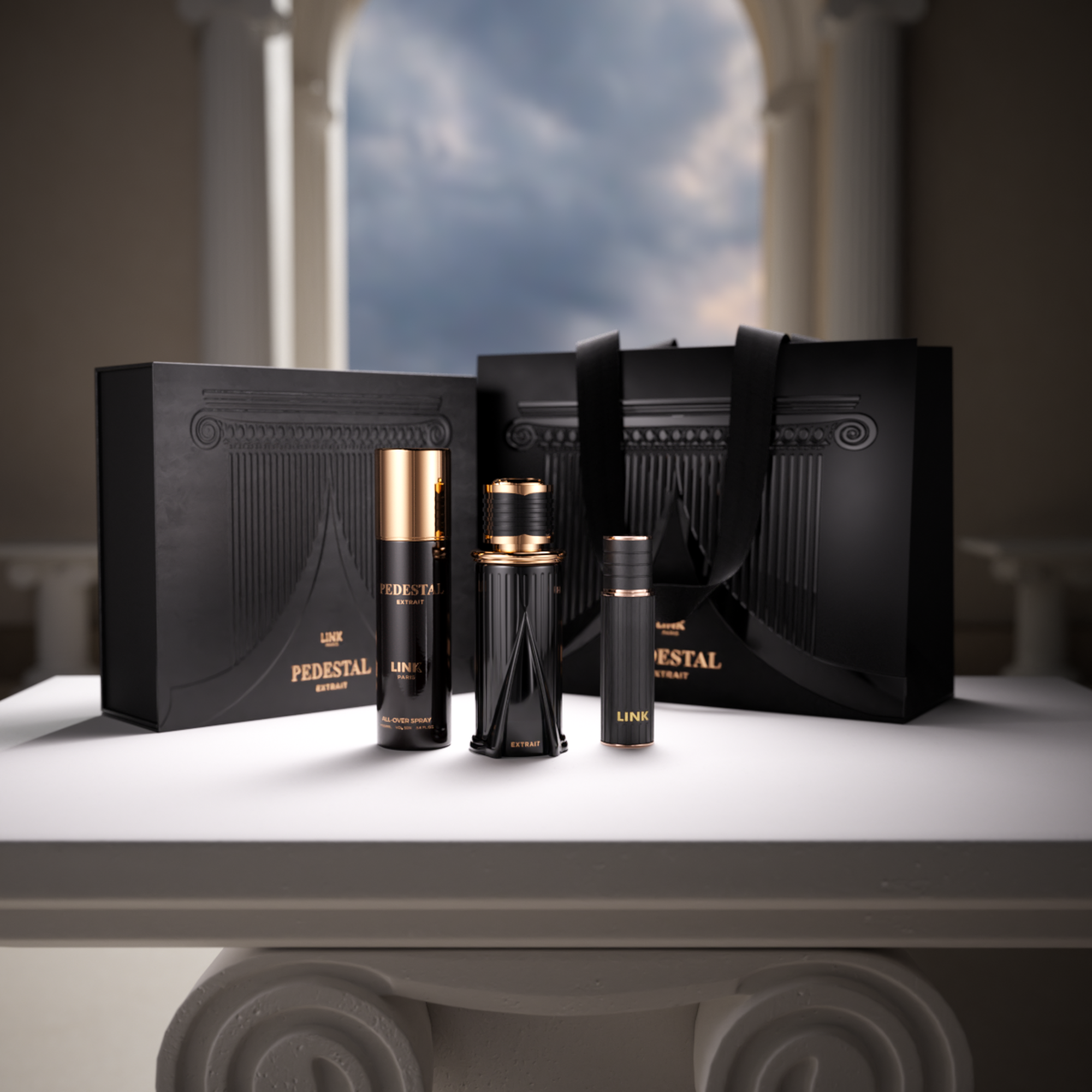 Pedestal Extrait Set