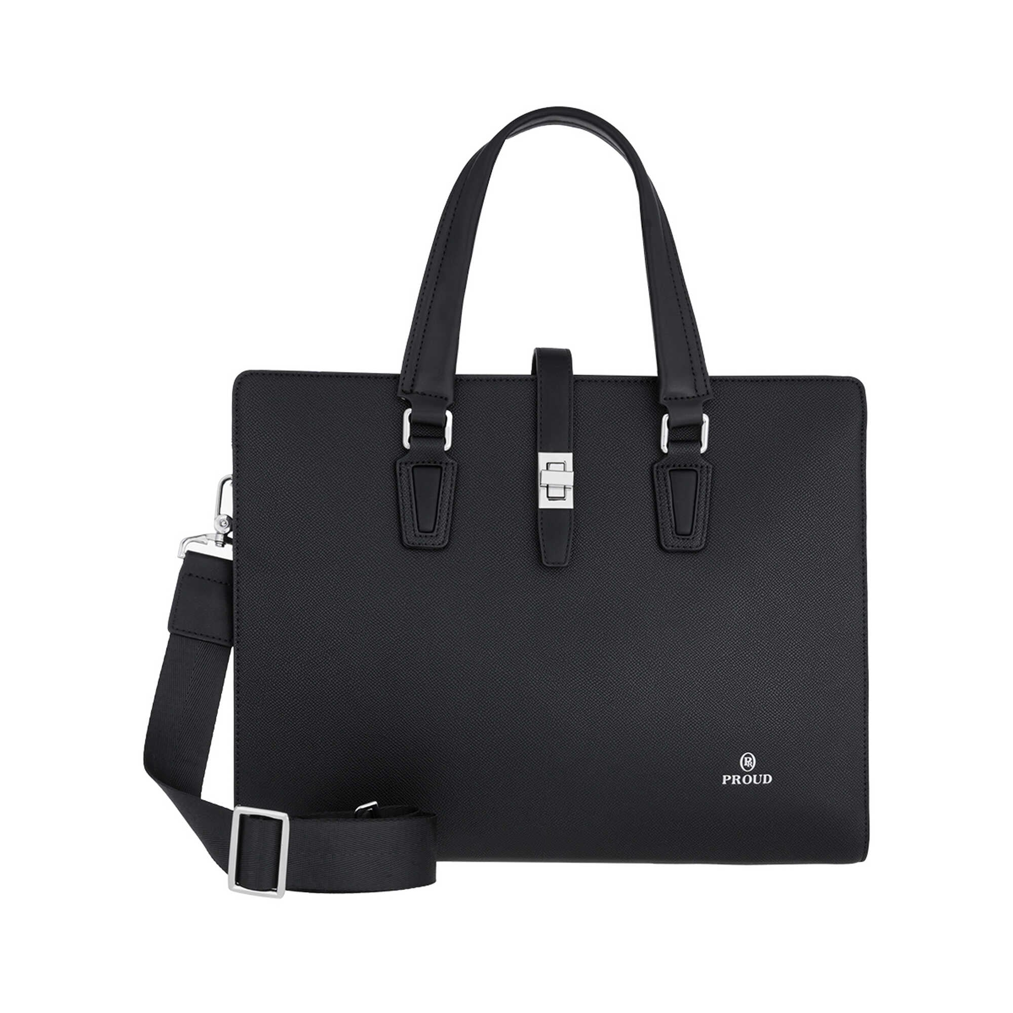 Proud Black Men's Laptop Bag PR230605-A