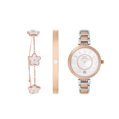 Bracelet set with Papillon watch HK6 (1861L-B) RGW
