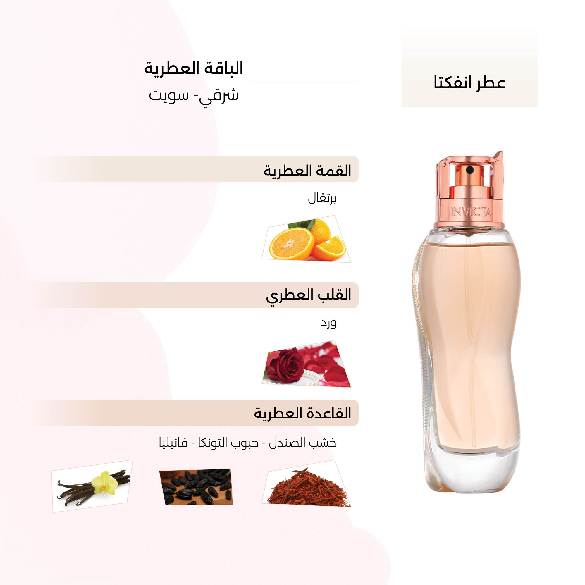 عطر انفكتا النسائي من درعه