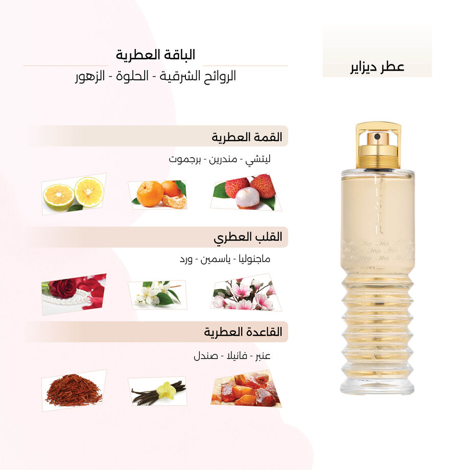 عطر ديزاير النسائي من بورموا