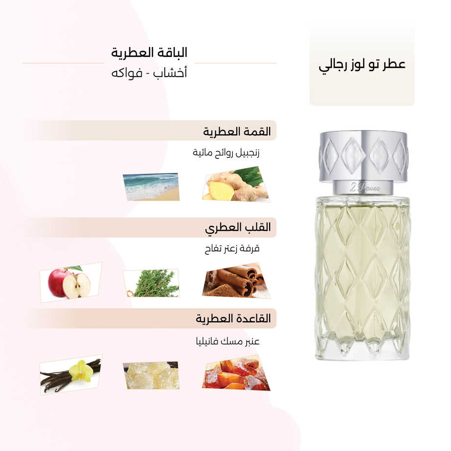عطر تو لوز رجالي من كيو اند ايه