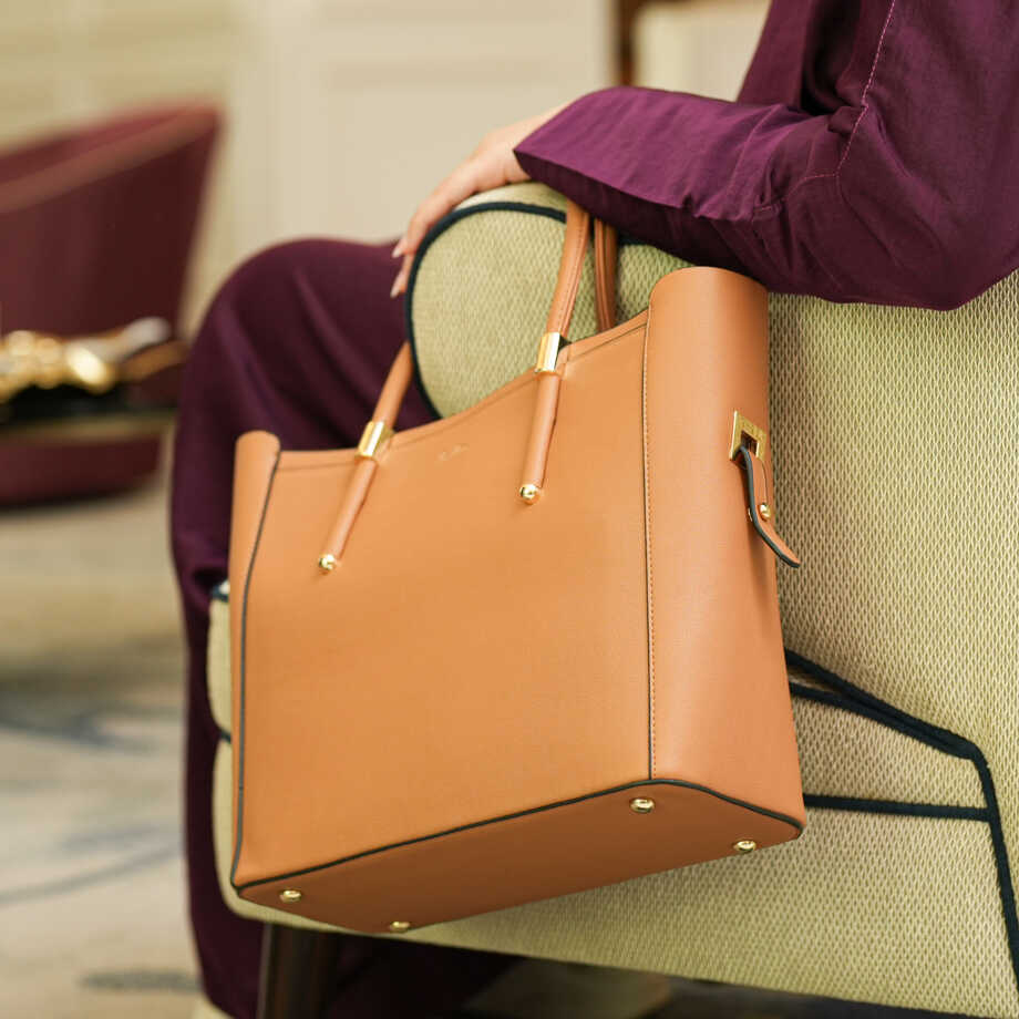 BR-SXSC72007 Papillon Handbag Camel - Female Bags
