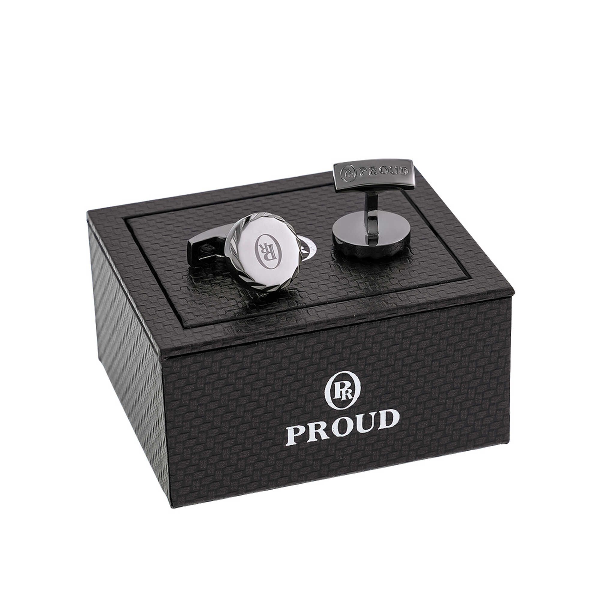 Proud Gray Cufflinks