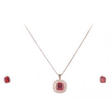 Papillon Accessories Gift Set Rose Gold 2 Pieces