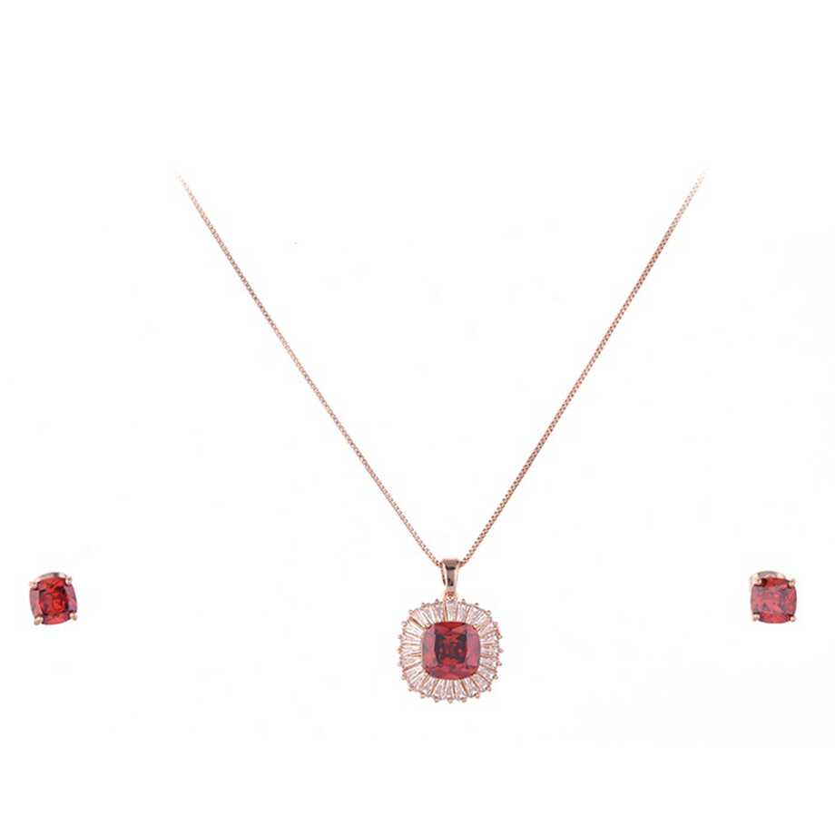 Papillon Accessories Gift Set Rose Gold 2 Pieces