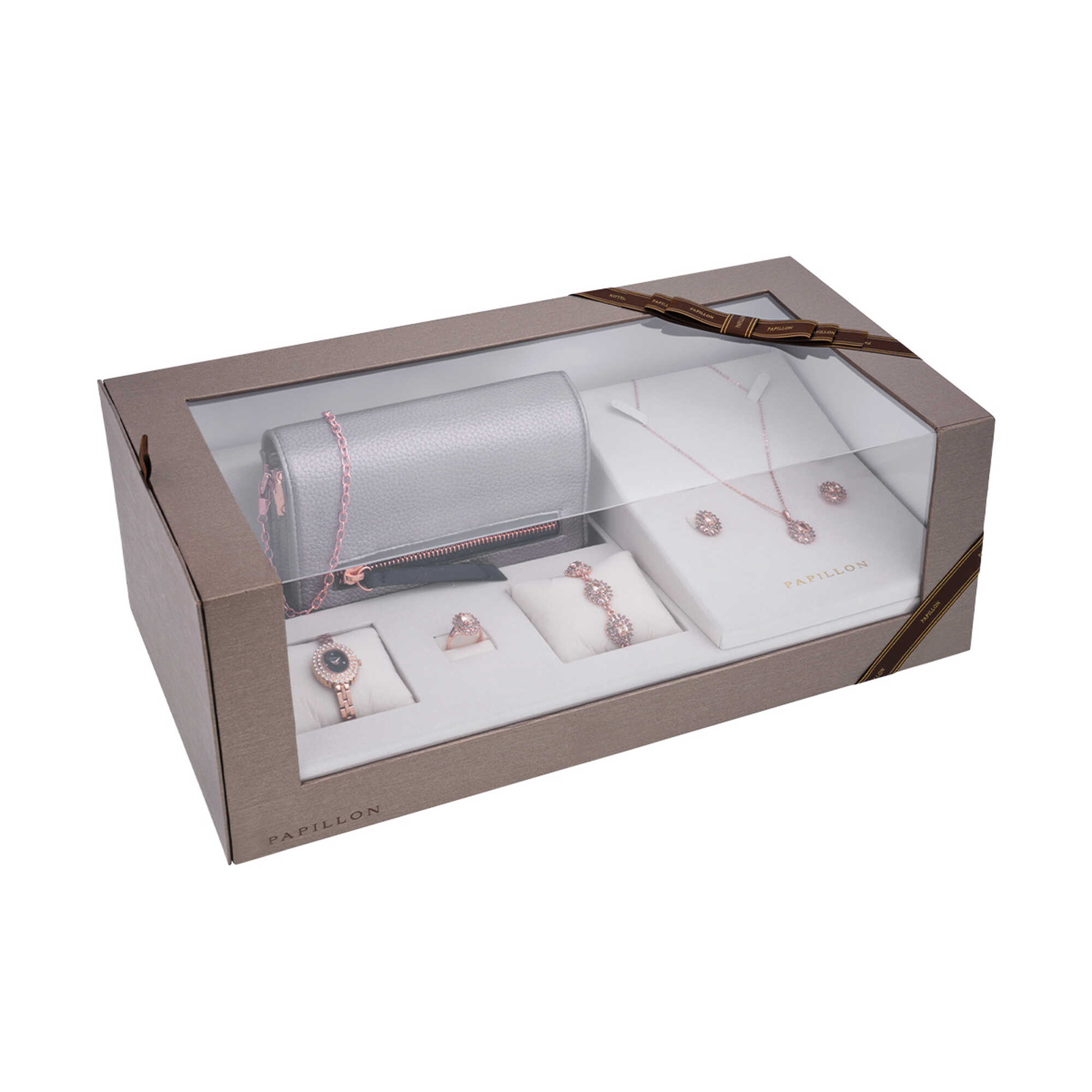 Papillon Accessories Gift Set Gold 6 Pieces