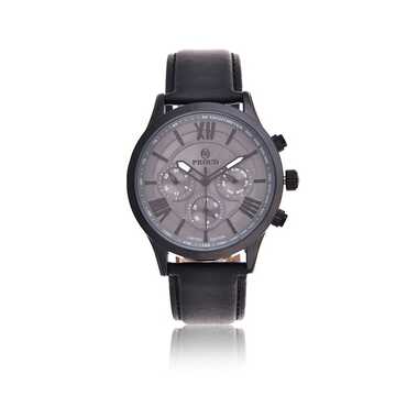 Proud Gray Leather Watch for Men S14878S