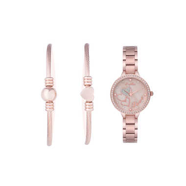Papillon Accessories Gift Set Rose Gold 3 Pieces