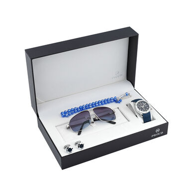 G-4  3 Y19 طقم براود رباعي أزرق كلاسيك