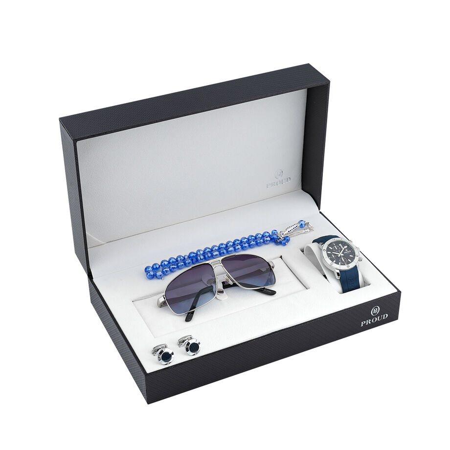 G-4  3 Y19 طقم براود رباعي أزرق كلاسيك