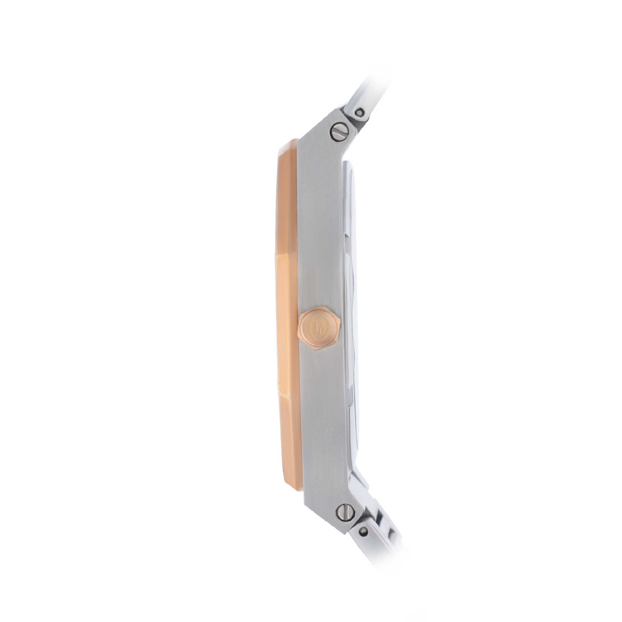 Proud Rose Gold and Silver with Leather Strap Men&rsquo;s Watch - UH-21PR014