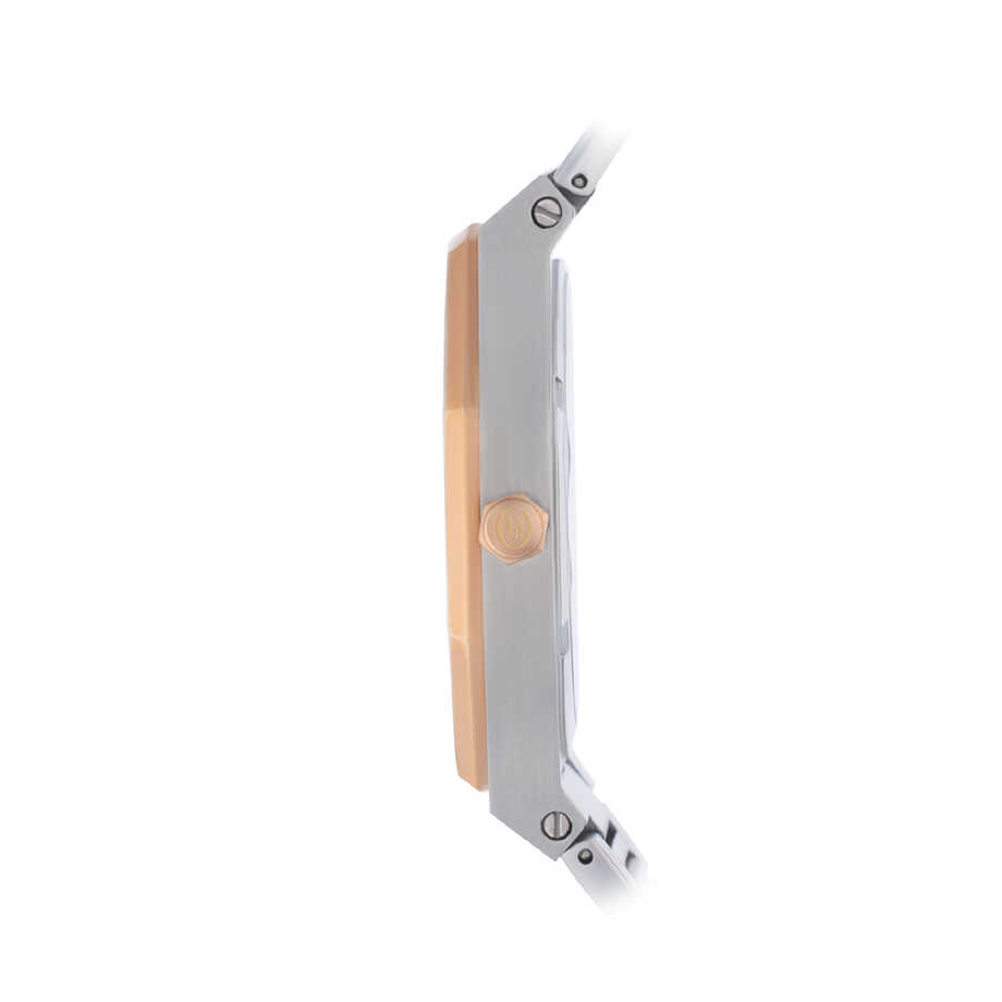 Proud Rose Gold and Silver with Leather Strap Men&rsquo;s Watch - UH-21PR014