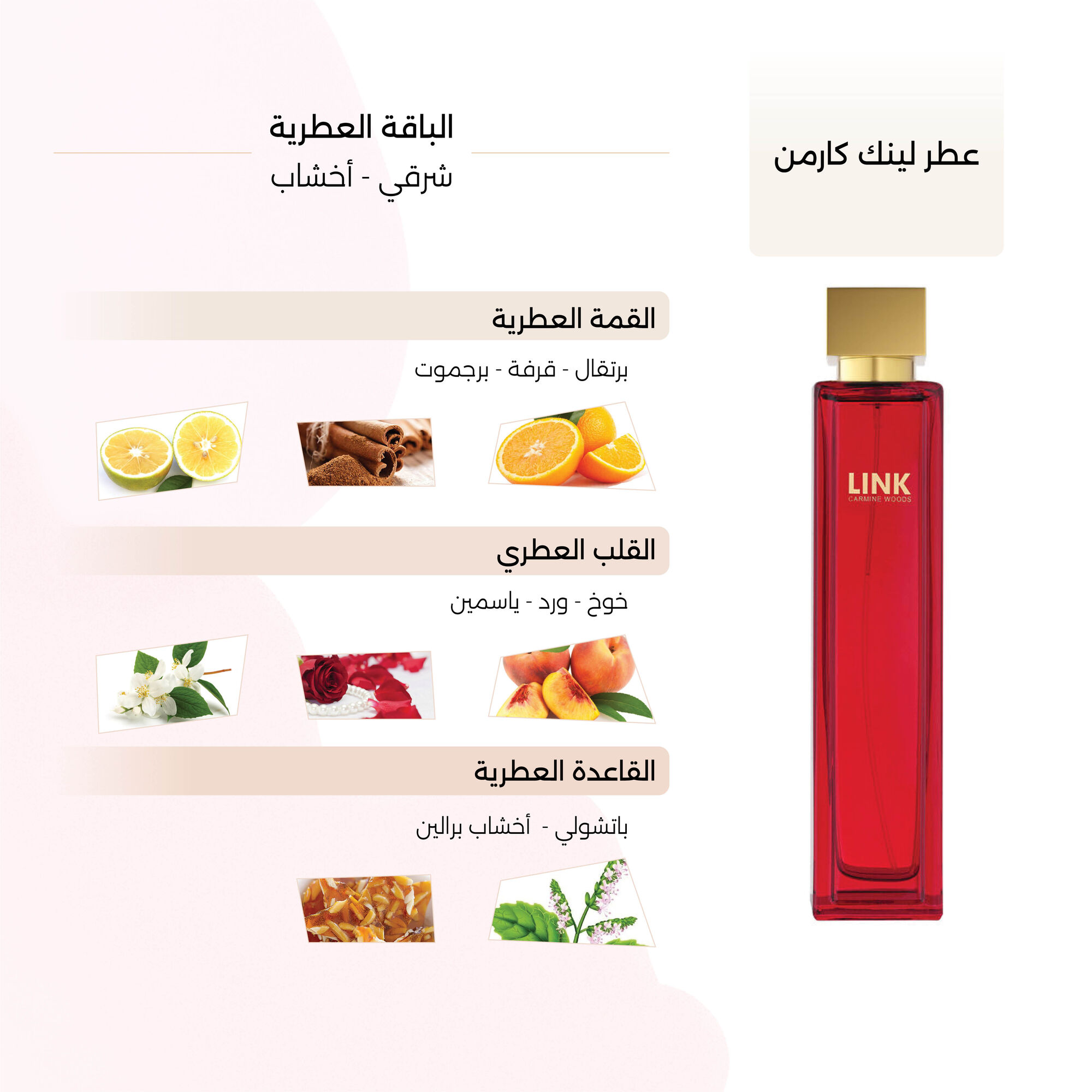 عطر لينك كارمن النسائي 100 مل