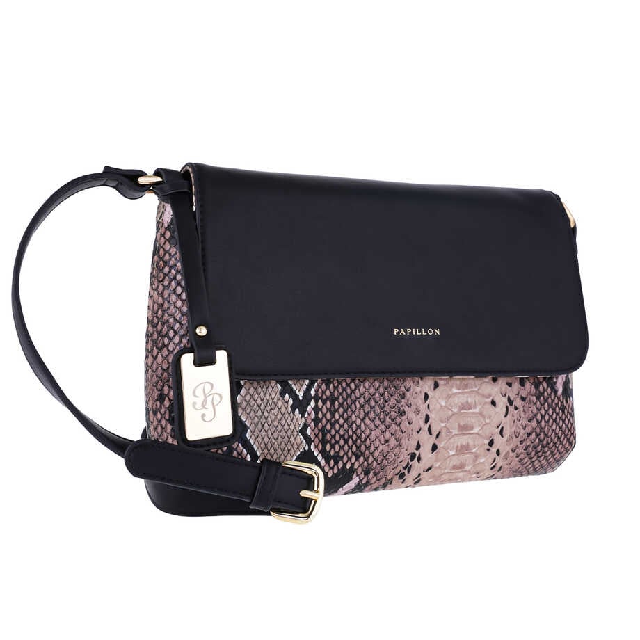 Papillon Crossbody bag Black- Women&rsquo;s bags - NOR-81360B