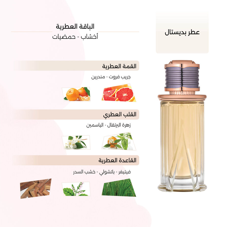 عطر بديستال الرجالي من لينك