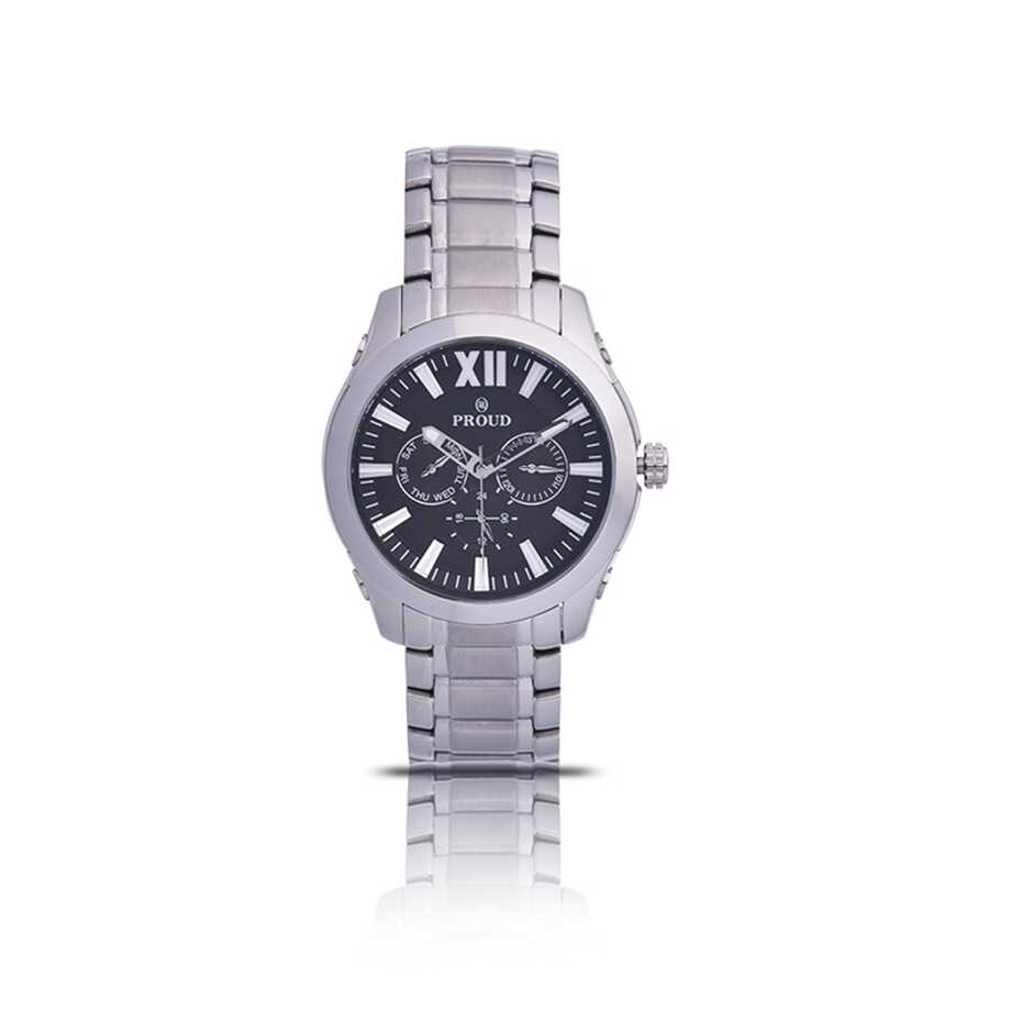 Proud steel Silver Men&rsquo;s Watch -SS1680B