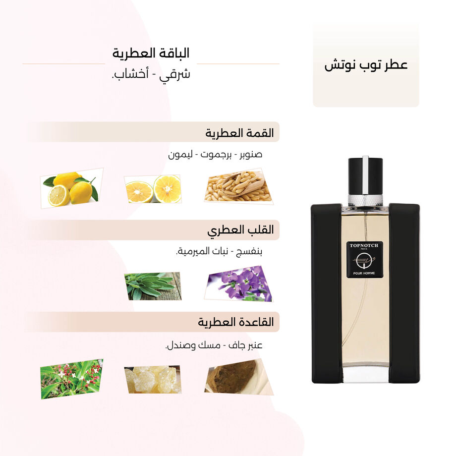 عطر توب نوتش الرجالي