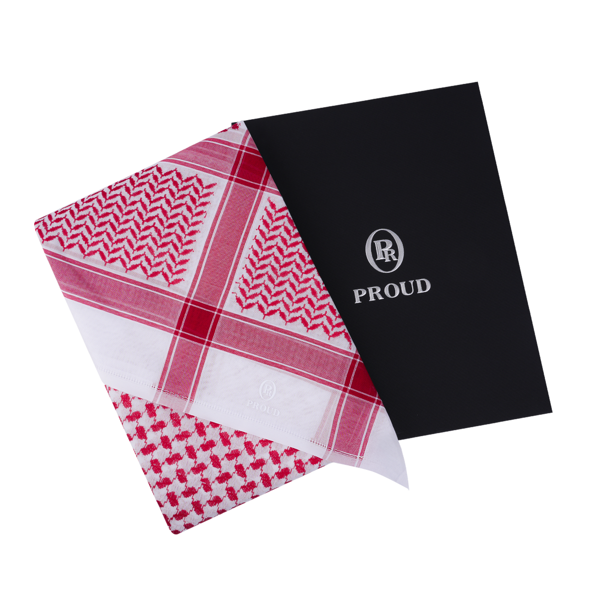 شماغ براود بلس 1 احمر وابيض