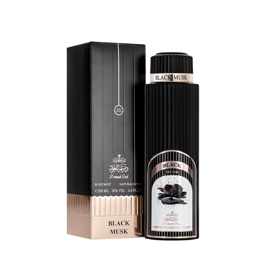 معطر جسم مسك اسود 200 مل