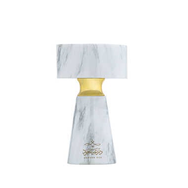 white marble incense burner 17cm