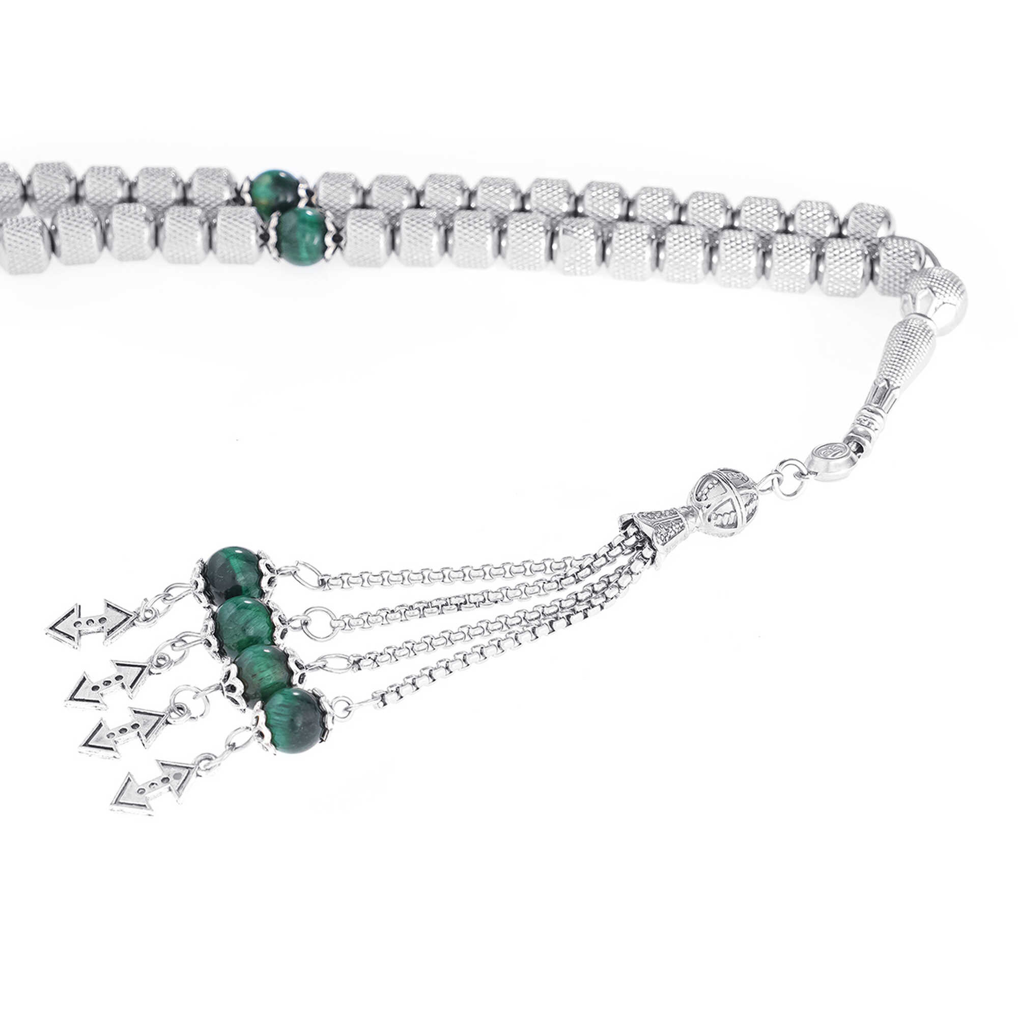 Proud Steel Rosary PBSS-209-8-2 - Y 24 + Box