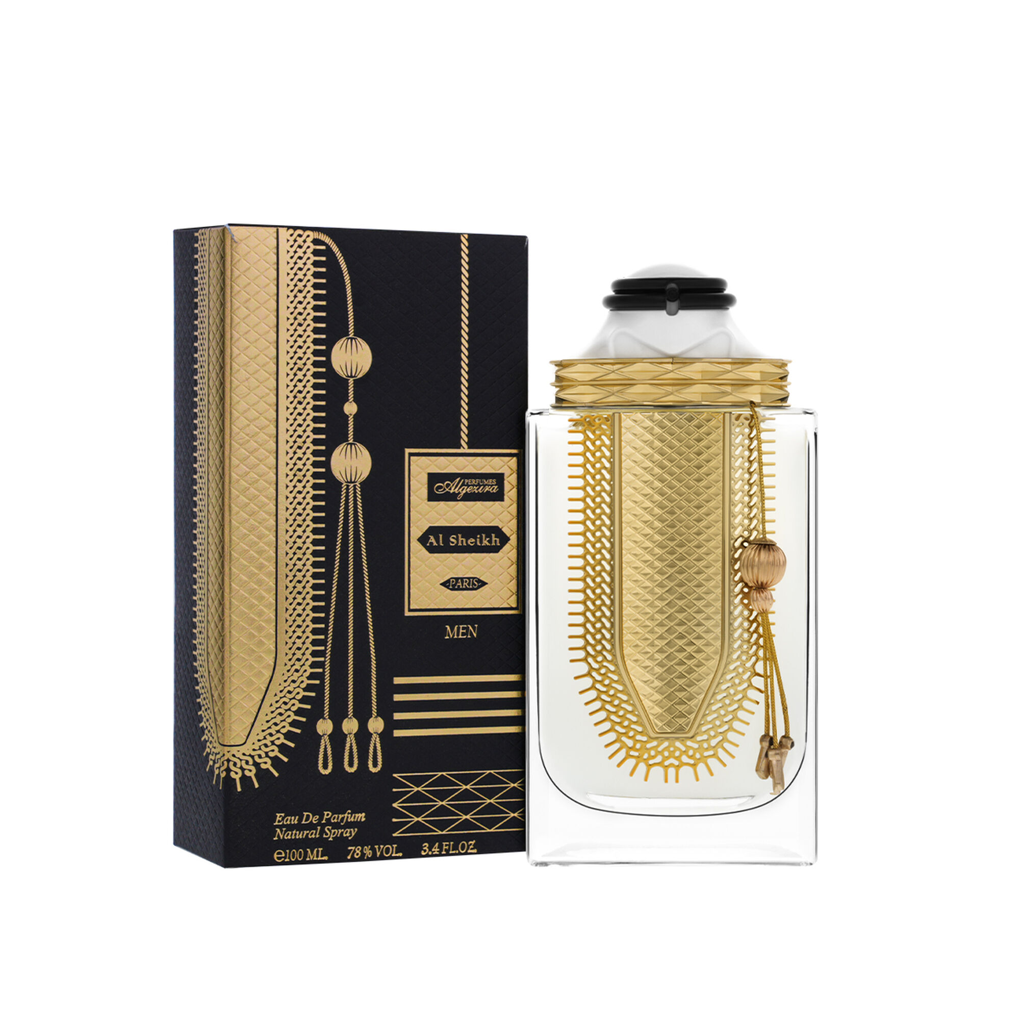 عطر الشيخ اسود رجالي 100مل