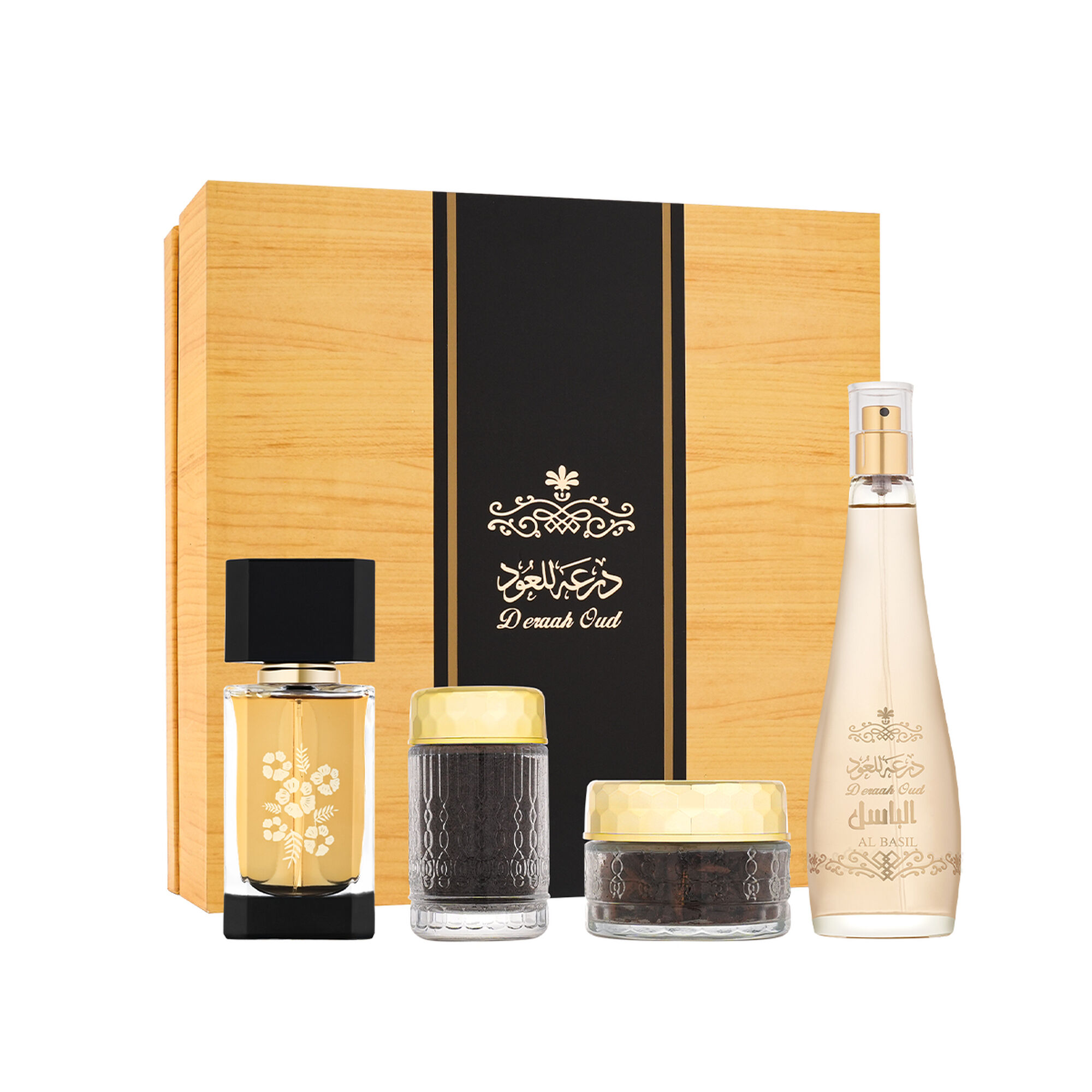 طقم الباسل 4 قطع مفارش