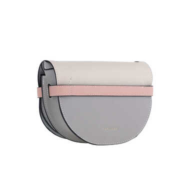 Gray and pink Papillon bag JS2304-B-S