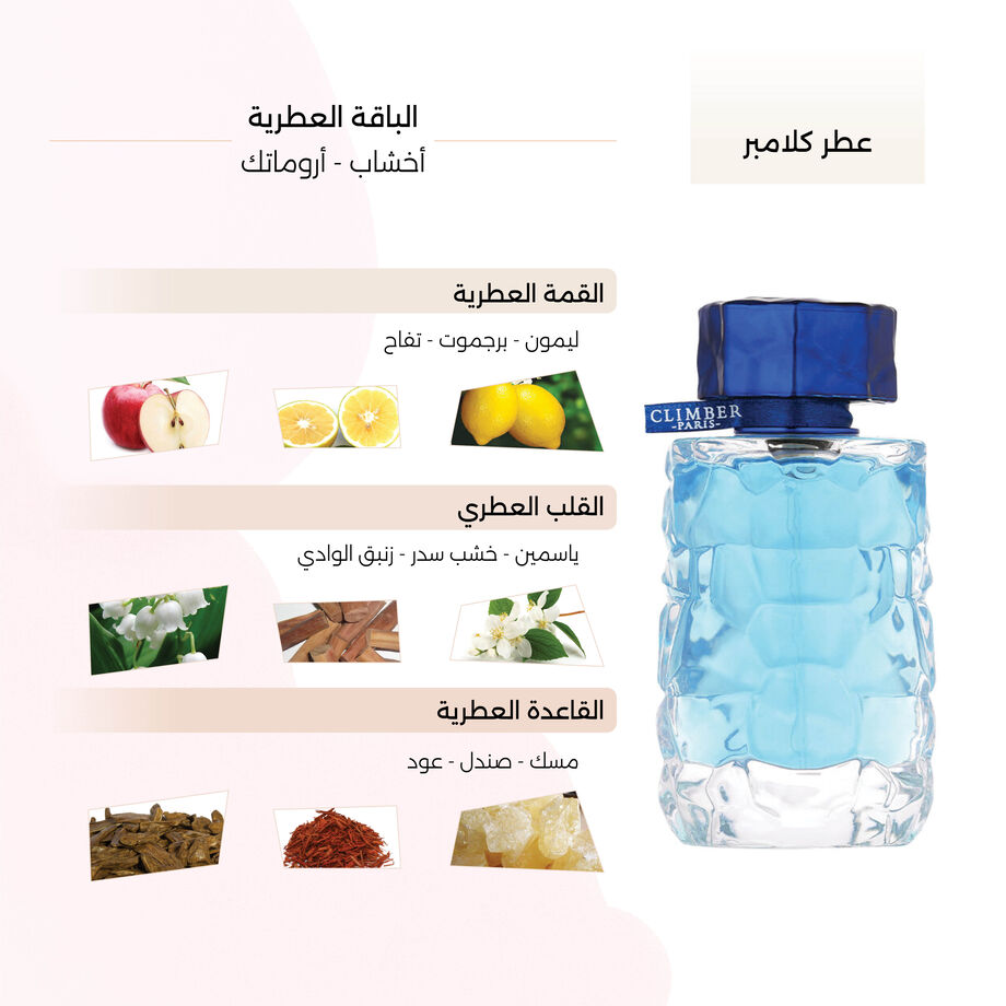 عطر كلامبر رجالي من درعه