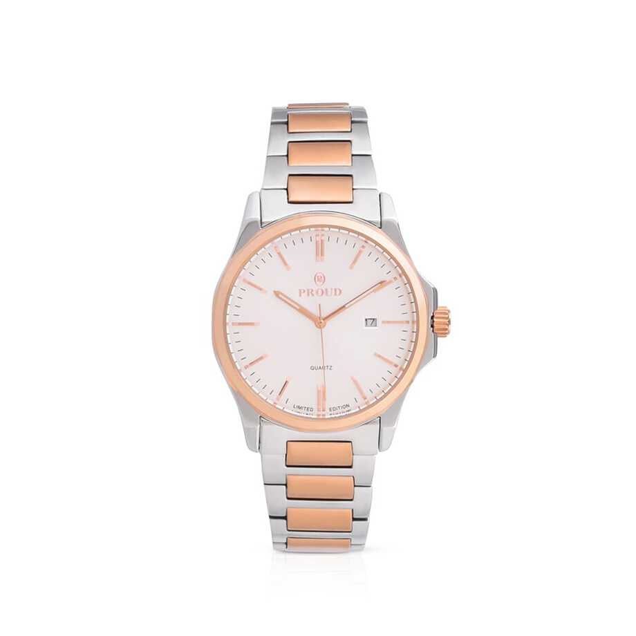Proud steel Silver with Rose Gold Men&rsquo;s Watch -TF19PR036