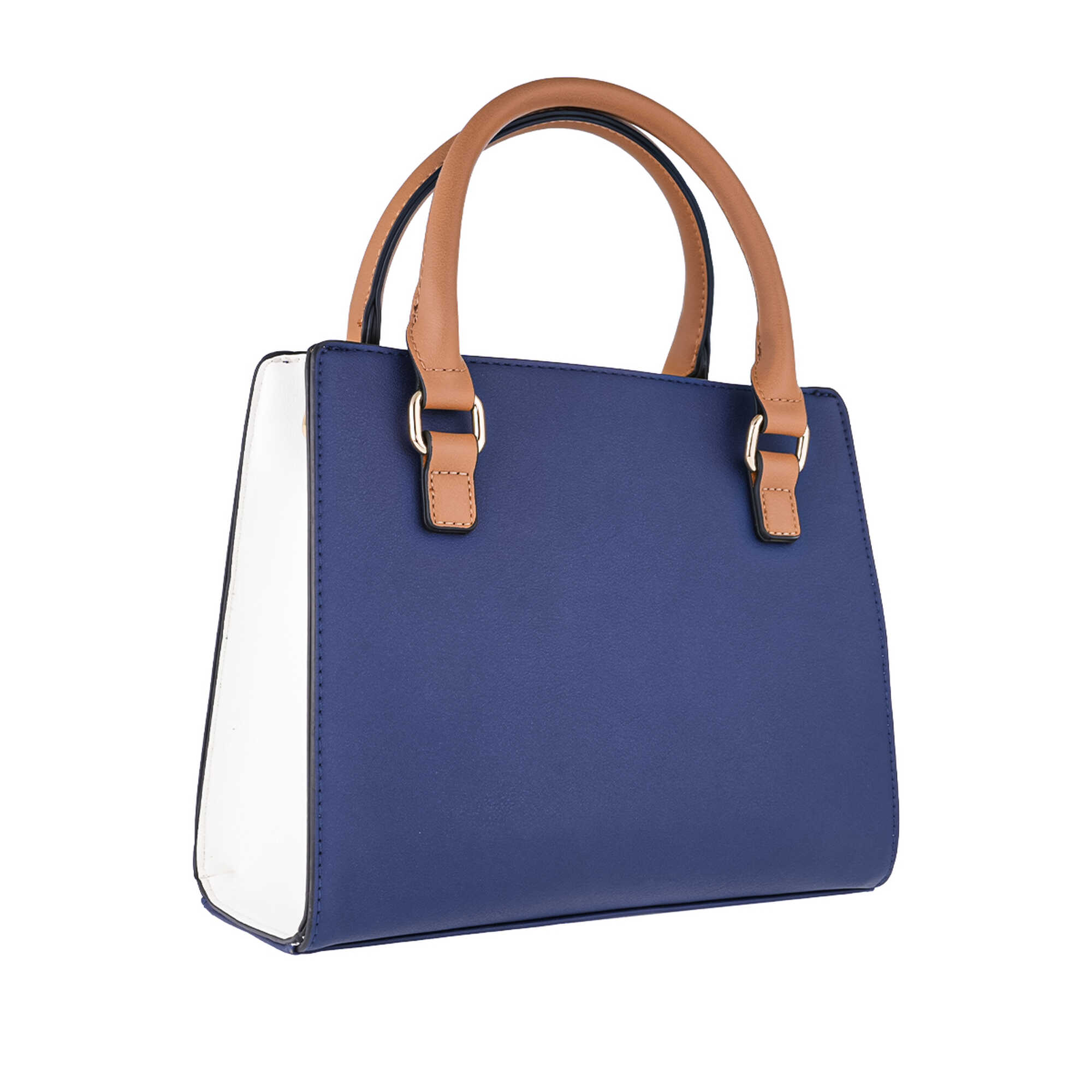 Papillon Handbag Blue and Beige- Women&rsquo;s bags - NOR-84298