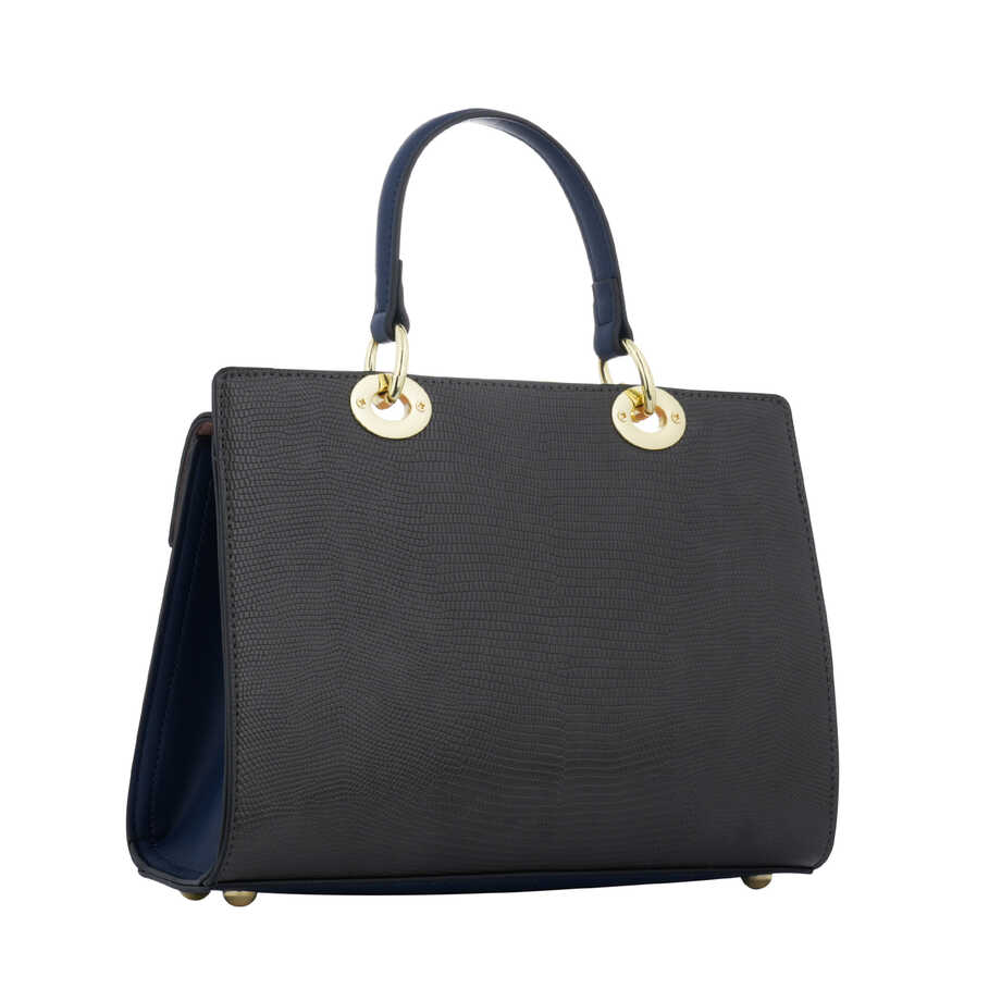 Papillon Bag Grey and Pink P23031B-M