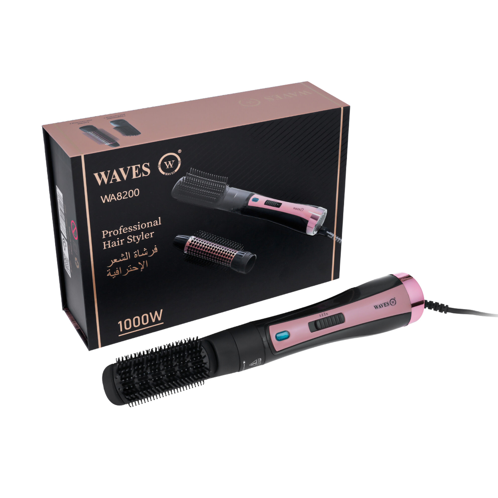 WA8200 فرشاة الشعر الاحترافي ويفز