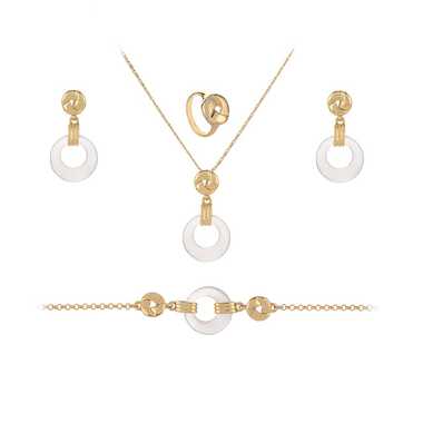 Papillon Accessories Gift Set Gold 4 Pieces