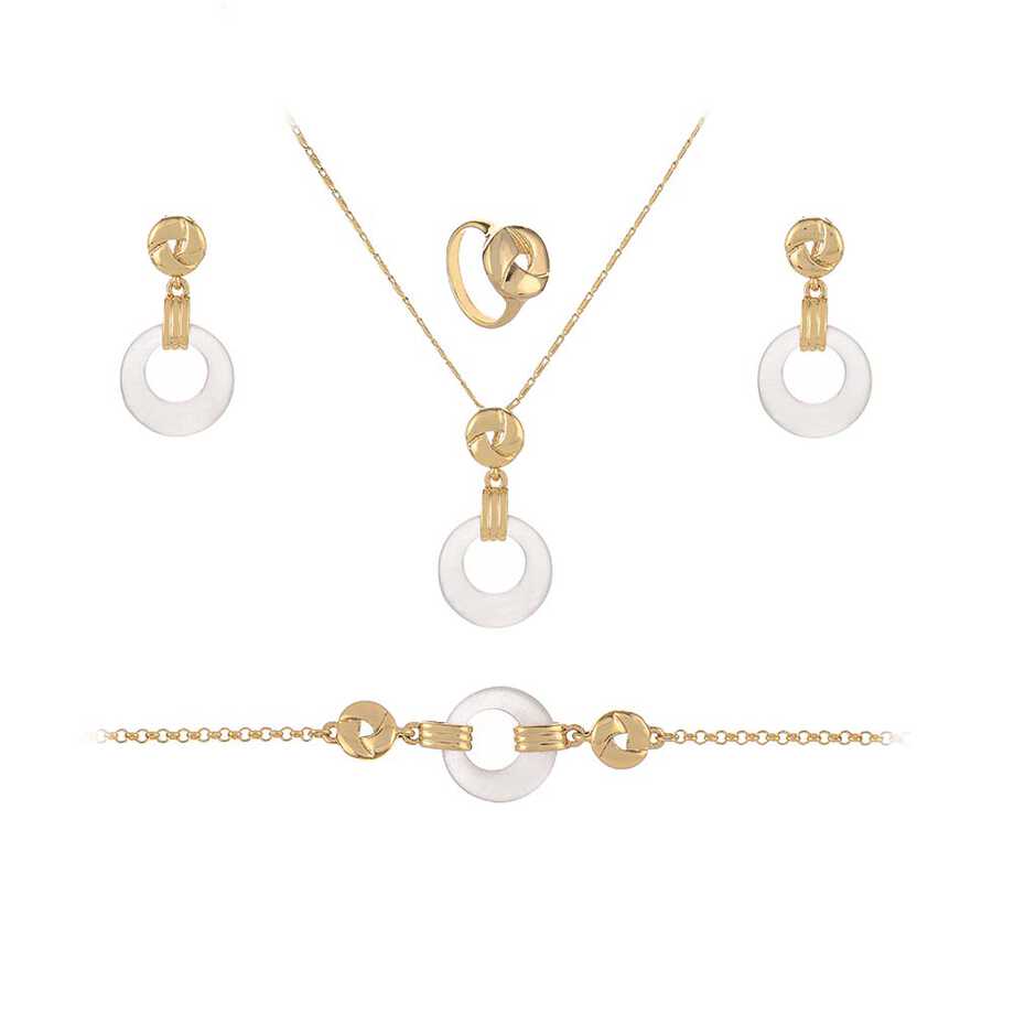 Papillon Accessories Gift Set Gold 4 Pieces