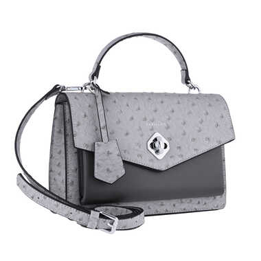 Gray bow bag BRL-19260D-M