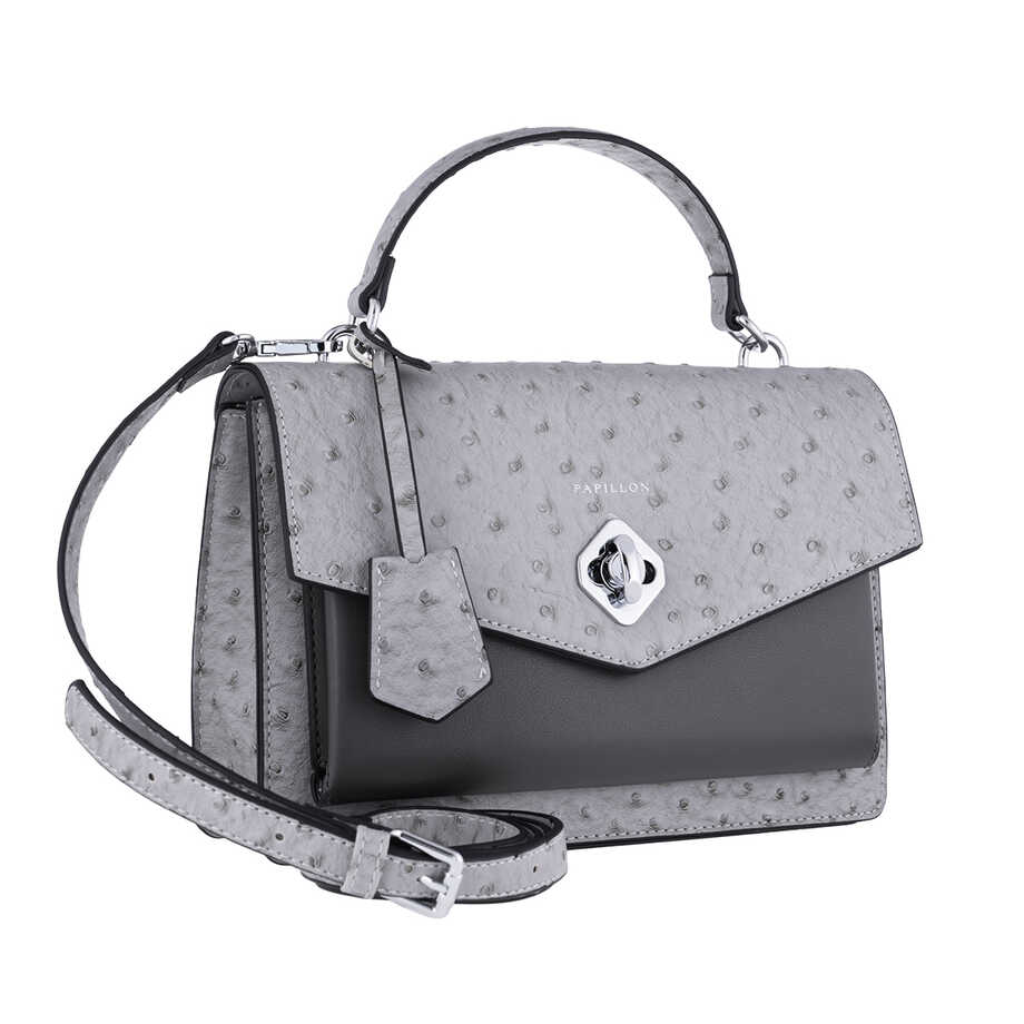 Gray bow bag BRL-19260D-M
