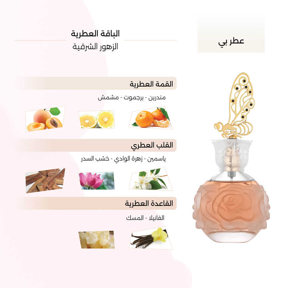 عطر بي النسائي 