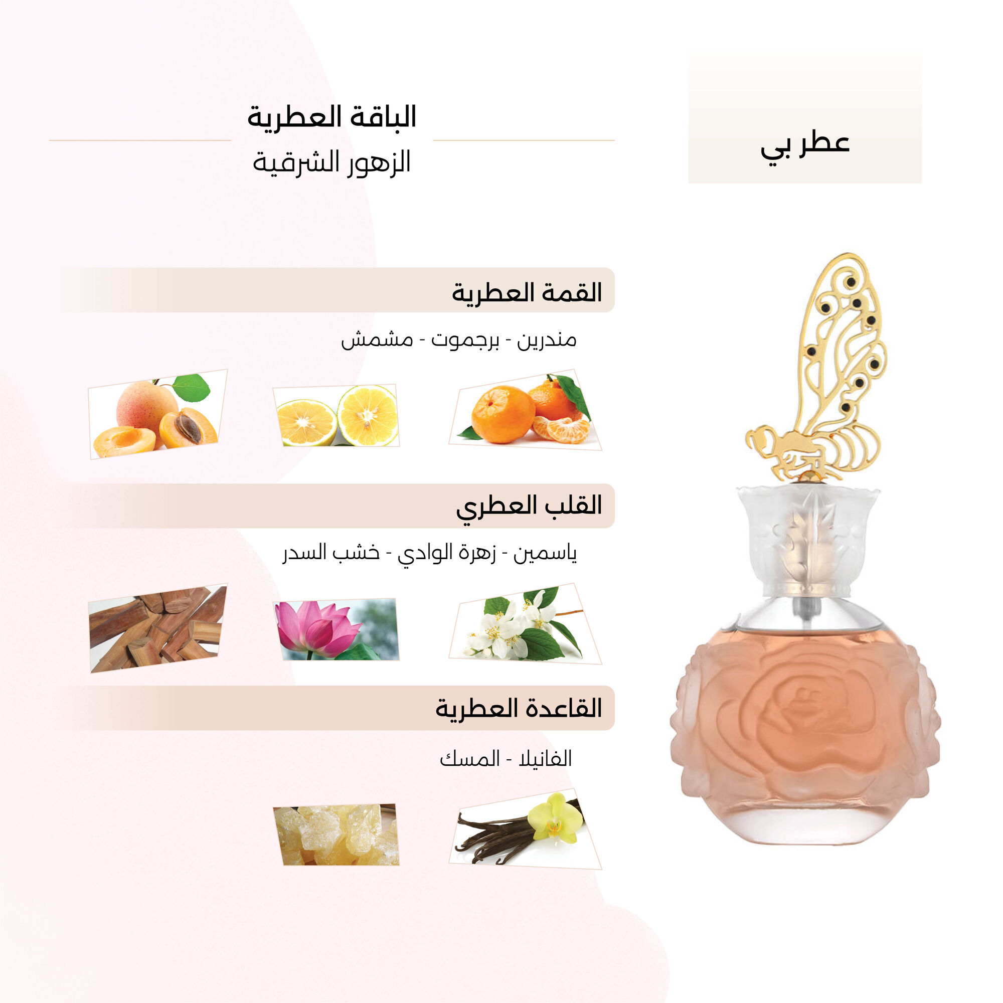 عطر بي النسائي 