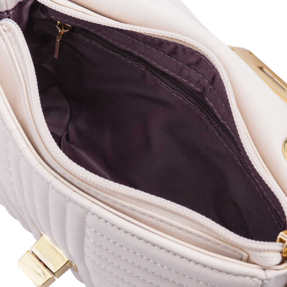 Papillon Shoulder Bag Beige- Women&rsquo;s bags - NOR-64759